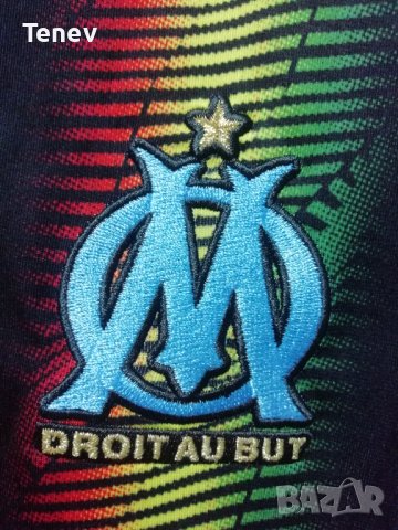 Olympique Marseille Adidas оригинална фланелка тениска Олимпик Марсилия екип 2010 2011 L Third , снимка 4 - Тениски - 43383943