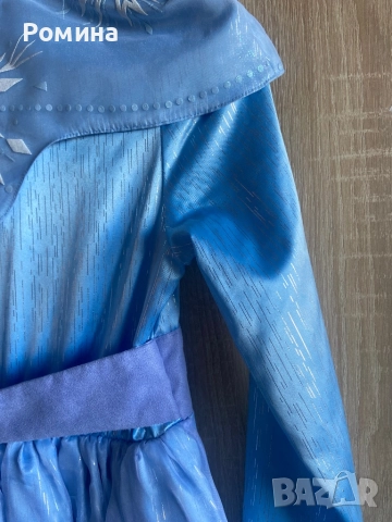 Оригинална рокля на Disney от филма Замръзналото кралство, снимка 3 - Детски рокли и поли - 52018343