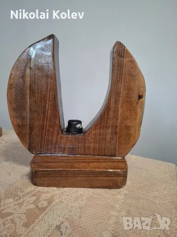 Ръчно изработени нощни лампи от орех, снимка 6 - Декорация за дома - 49860853