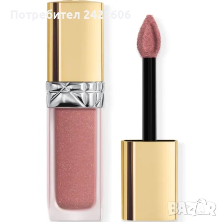 100 цвят DIOR rouge forever  liquid Sequin ТЕЧНО ЧЕРВИЛО