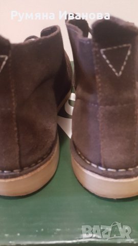 Кафяви обувки от естествен велур марка JACK & JONES, снимка 6 - Ежедневни обувки - 37563989