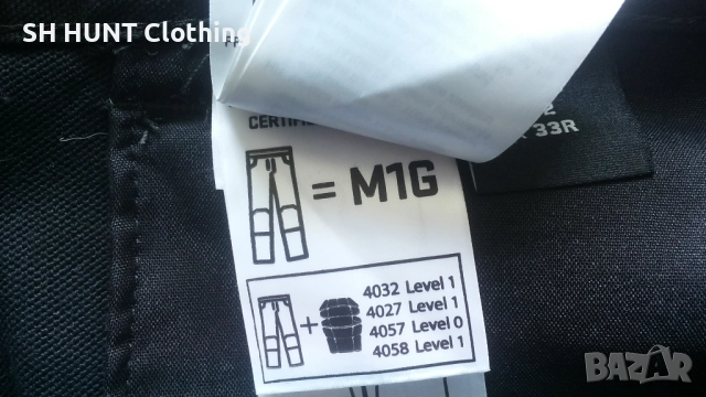 BLAKLADER 1599-1343 Craftsman Work Stretch Trousers размер 48 / M работен панталон W4-620, снимка 16 - Панталони - 52026006