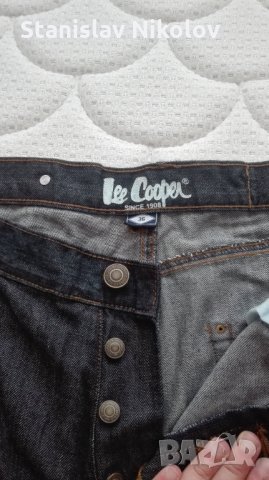 Черни дънкови панталони Lee Cooper 3/4 (Jeans), снимка 1 - Къси панталони - 32802142