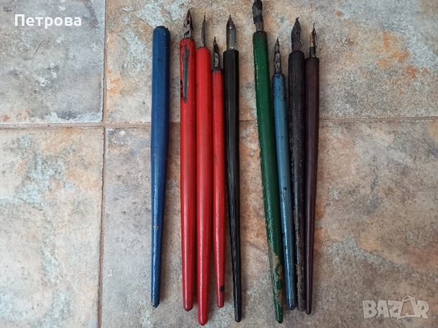 Девет броя перодръжки, снимка 3 - Антикварни и старинни предмети - 52004130