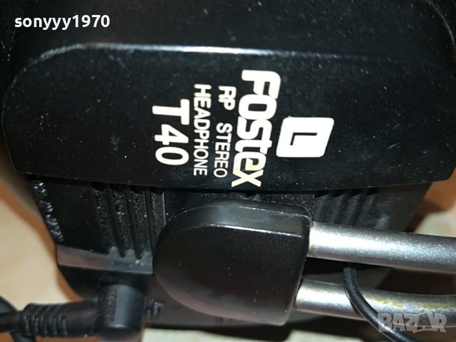 FOSTEX T40 STEREO HEADPHONES-MADE IN JAPAN 0209221609, снимка 7 - Слушалки и портативни колонки - 37879789
