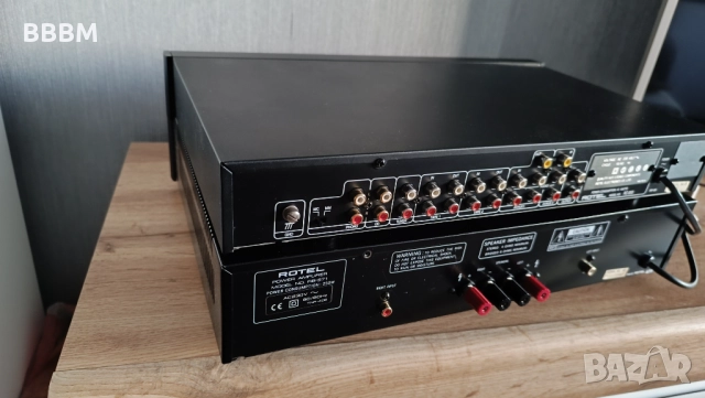 Rotel RC-850 и Rotel RB-971 - като нови, снимка 5 - Ресийвъри, усилватели, смесителни пултове - 52031906