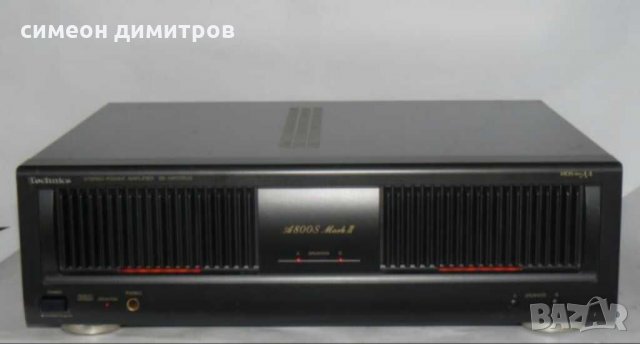Technics Stereo power amplifier   Se-a800  classAA класика. Мощен агрегат без ремонти по него, снимка 9 - Ресийвъри, усилватели, смесителни пултове - 28658431