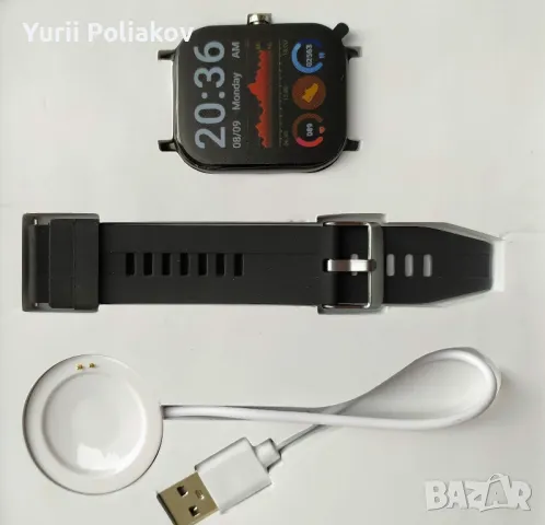 Смарт часовник с монитор за кръвно, снимка 9 - Смарт часовници - 48832058