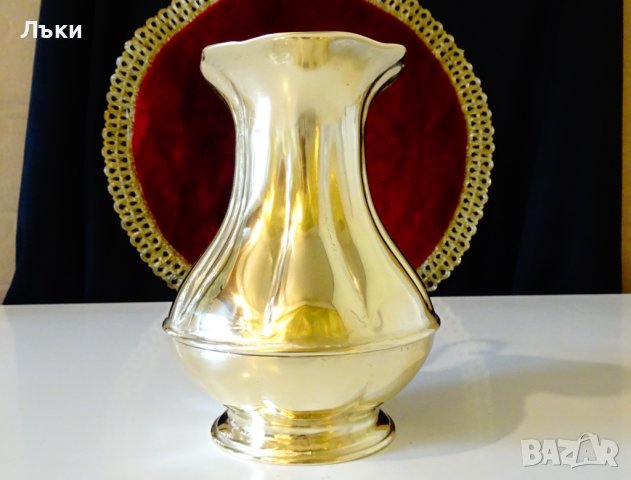 Масивна бронзова кана за вино,релеф. , снимка 2 - Антикварни и старинни предмети - 40169200