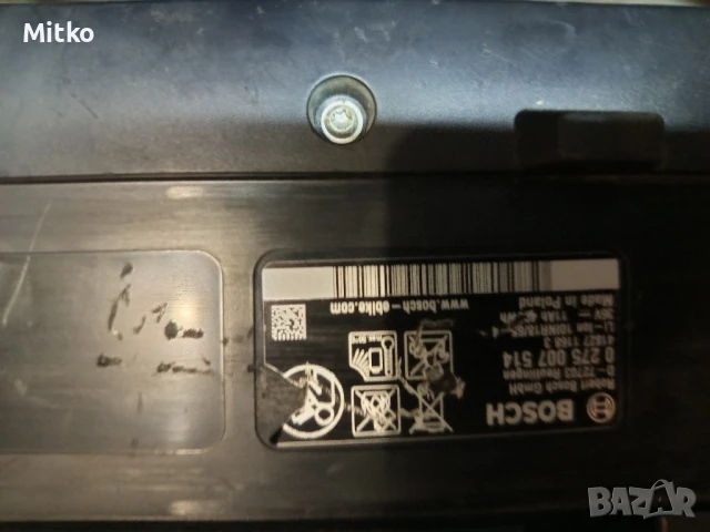 работеща батерия Бош 36 волта работи перфектно , снимка 4 - Оригинални батерии - 51109827