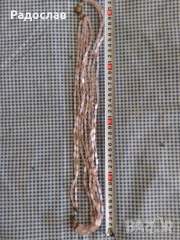 старо многоредово колие, снимка 4 - Колиета, медальони, синджири - 51501193