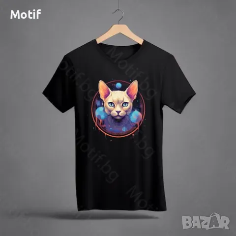 Тениска с щампа котка Бурманска котка / Burmese Cat T-shirt, снимка 1