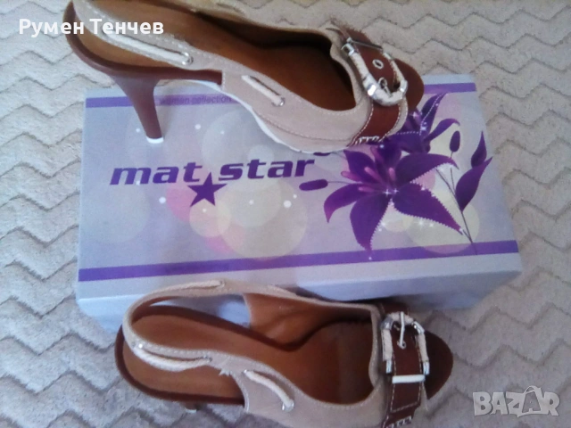 Дамски летни обувки. Много добро състояние. , снимка 2 - Дамски елегантни обувки - 53280274