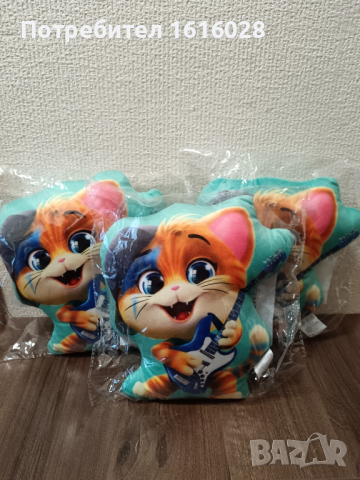 Меки възглавнички с герой от детското филмче 44 Котки