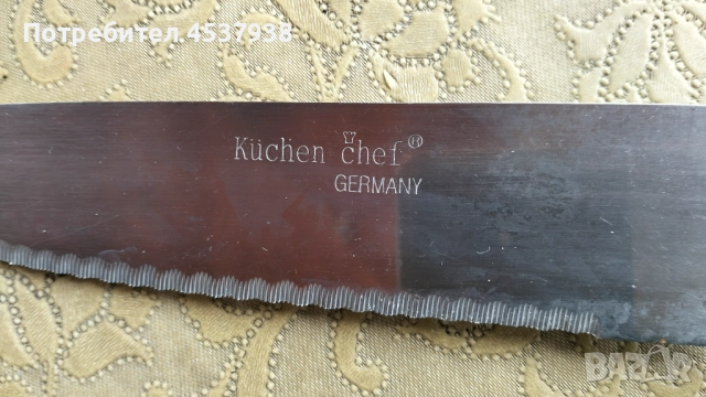 Продавам нож на Шеф готвач, снимка 3 - Прибори за хранене, готвене и сервиране - 52121767