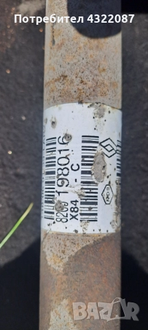 Преден мост / Полуоски / Полуоска / Рено Гранд Сценик / Renault Grand Scenic II 1.9 dci 130к.с., снимка 12 - Части - 51669278