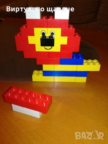 Стар Конструктор Лего Basic - Lego 1668 - Basic Building Set Trial Size, снимка 1 - Конструктори - 26528190