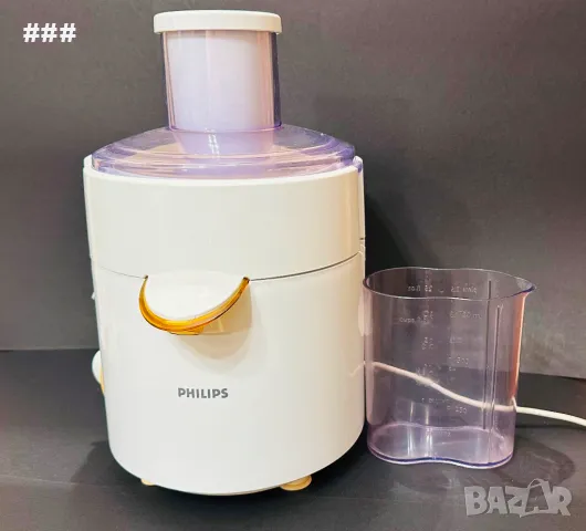Много запазена и малко използвана сокоизтисквачка Philips HR1851, 500W, снимка 5 - Сокоизстисквачки и цитрус преси - 49901233