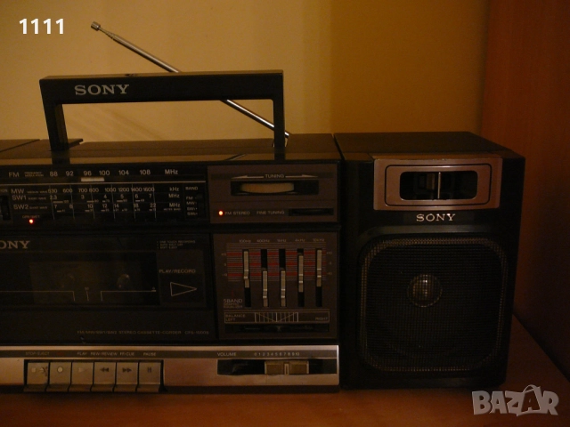 SONY CFS-1000S, снимка 4 - Ресийвъри, усилватели, смесителни пултове - 52154212