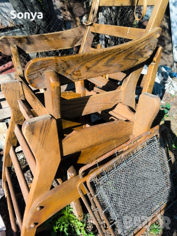 Масивни столове за градина , снимка 3 - Столове - 51800904