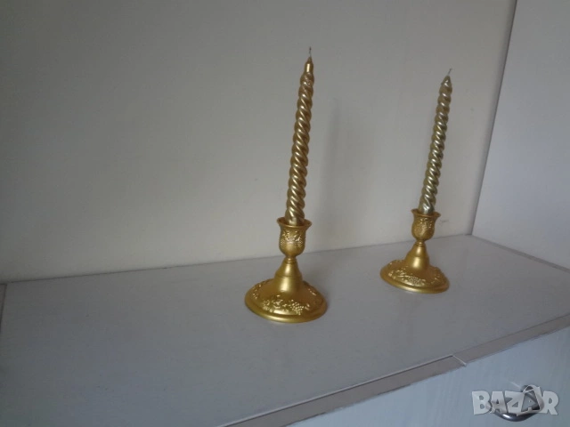 Комплект от 2 бр. свещника, снимка 3 - Други - 53077473