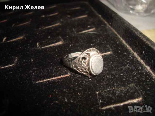 СТАРИНЕН МАЙСТОРСКА РЕТРО АРТ ИЗРАБОТКА ВИНТИДЖ ПРЪСТЕН ФИЛИГРАНЕН МОДЕЛ РЯДЪК 22236, снимка 13 - Антикварни и старинни предмети - 33046994