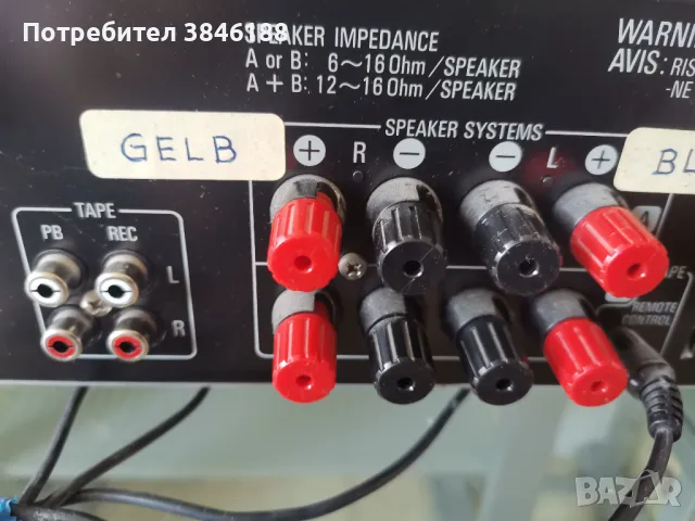 Denon DRA345R, снимка 7 - Ресийвъри, усилватели, смесителни пултове - 47334669