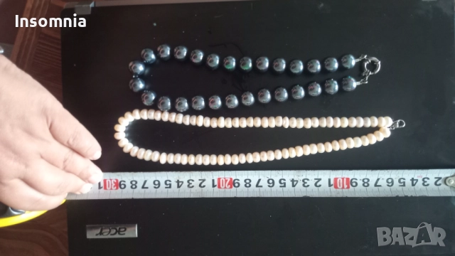 Красиви перлени колиета, снимка 5 - Колиета, медальони, синджири - 51794149