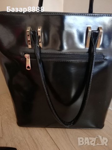 Дамска елегантна чанта,тип куфар , снимка 4 - Чанти - 37822524