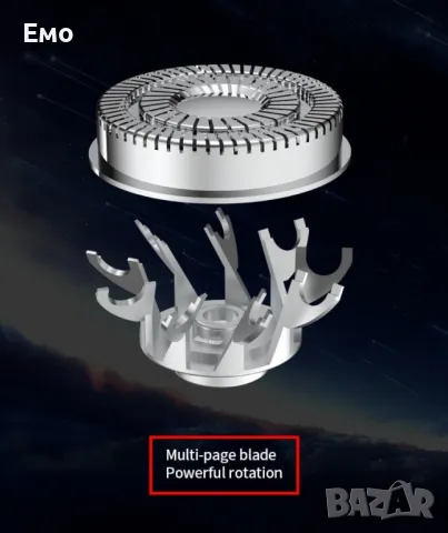 Промоция: Преносим електрически тример за лице и тяло, брада , снимка 15 - Тримери - 47812153