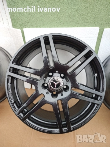 18" оригинални AMG джанти за Мерцедес Ц класа и Е класа, спорт пакет, снимка 8 - Гуми и джанти - 52479277