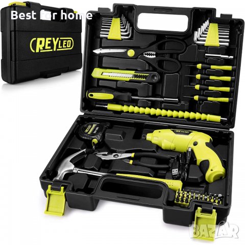 Комплект инструменти REYLEO с електрическа отвертка- 58 части, снимка 8 - Куфари с инструменти - 39306281