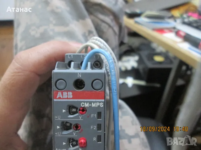 Реле за контрол на напрежението на шина DIN CM-MPS, снимка 7 - Друга електроника - 48194288