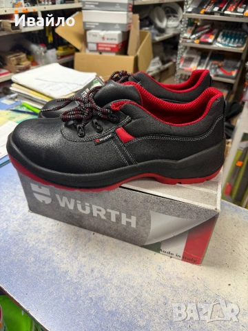 Wurth Hector работни обувки s2 номера 40;47, снимка 2 - Мъжки боти - 53191146