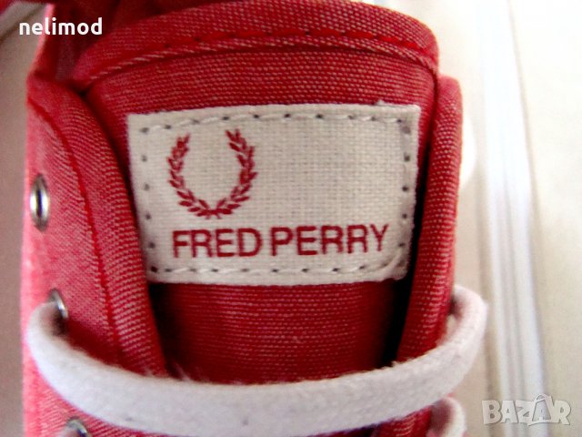 Fred Perry original Разпродажба намалени на 55,00 лв size UК 7 41 номер, снимка 7 - Кецове - 33577970