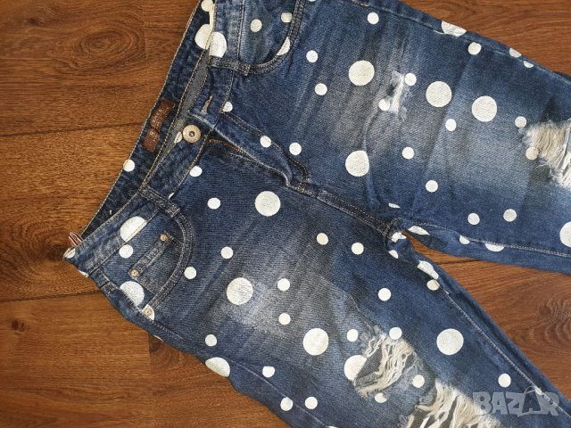 Дънки накъсани 13, снимка 2 - Дънки - 32881762