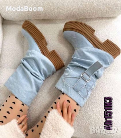 💯Уникални дамски ботуши, три цвята💯, снимка 2 - Дамски ботуши - 43643764