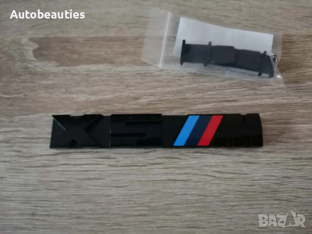 Предна решетка черна емблема BMW X5M 