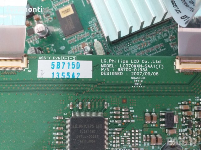 T-Con Board 6870C-0193A LC370WXN-SAA1, снимка 2 - Части и Платки - 28065039