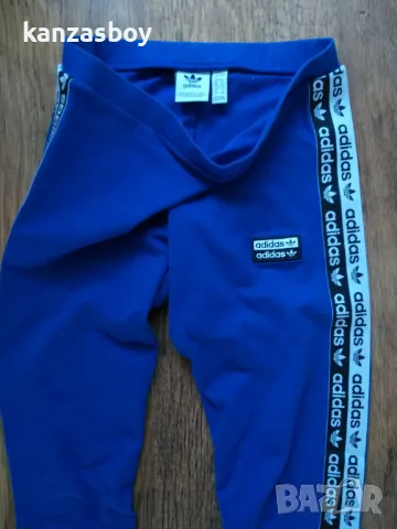 ADIDAS Originals Taped Leggings Blue - страхотен дамски клин С, снимка 9 - Клинове - 48502052