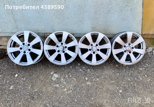 4бр.Алуминиеви джанти 16цола 5x112 ET39 за Mercedes C-Class(2007-2023),A-Class,B-Class,CLA