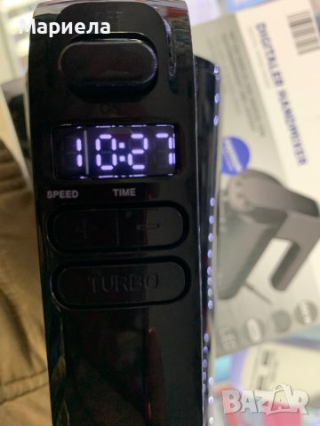 Дигитален ръчен миксер 500W / Ръчен миксер с дисплей 500 вата, снимка 4 - Миксери - 43747447