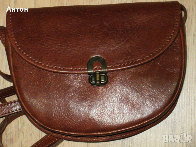 нова малка дамска чанта естествена кожа, снимка 4 - Чанти - 44922241