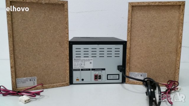 CD reciever Sony CMT-S 20, снимка 5 - Ресийвъри, усилватели, смесителни пултове - 27784067