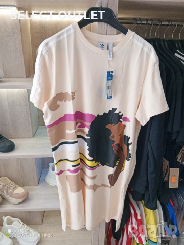 Рокля Adidas HK5202, снимка 4 - Рокли - 52107113