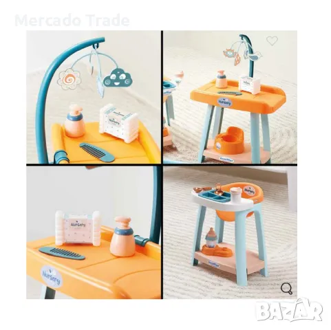 Комплект за деца Mercado Trade, Грижа за бебето и аксесоари, снимка 5 - Кукли - 48023117
