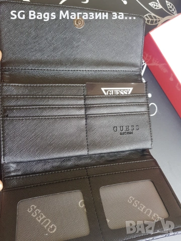 Guess дамско портмоне дамски портфейл код 23, снимка 3 - Портфейли, портмонета - 51837297
