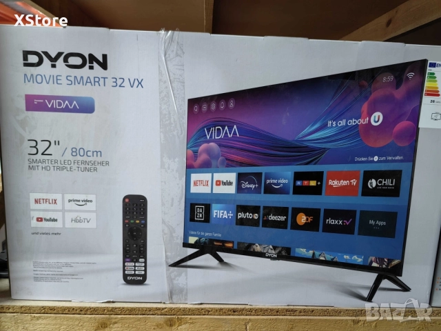 Смарт телевизор- Dyon Movie Smart 32 VX, снимка 3 - Телевизори - 52543455
