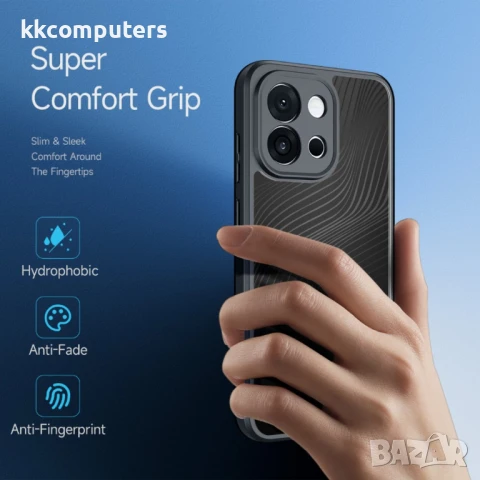 OnePlus 13s 5G / OnePlus 13T 5G Удароустойчив DUX DUCIS Aimo / TPU+PC, Matte Drop-proof Калъф и Прот, снимка 3 - Калъфи, кейсове - 51263478