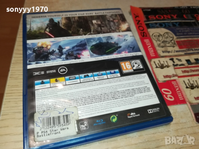 SONY PS4 GAME STAR WARS BATTELFRONT 0510251811, снимка 10 - Игри за PlayStation - 51953613